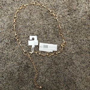 Target gold chain belt